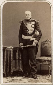 エスプリの肖像 ヴィクトル・エリザベート・ボニファス・ド・カステラーヌ（フランスのマレシャル、フランス軍）は、1788年3月21日にパリで生まれ、1862年9月16日にリヨンで亡くなった。