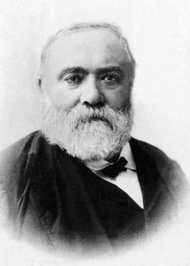 フランスのジャーナリスト、フランシスク・サルシー（1827-1899）の肖像。 作： Unknown photographer