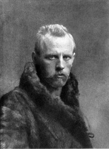 ノルウェーの探検家、フリードヨフ・ナンセン（1861-1930）の肖像 作： Unknown photographer