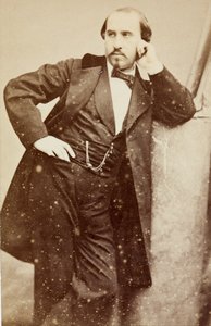 ガブリエル・フォーレの肖像、1860年頃（モノクロ写真） 作： Unknown photographer