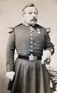 プロンバン将軍の肖像 19世紀の写真 作： Unknown photographer