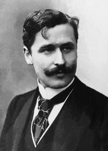 フランスの劇作家、ジョルジュ・フェイドー（1862-1921）の肖像。 作： Unknown photographer