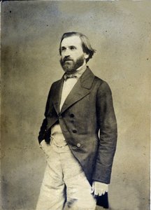ジュゼッペ・ヴェルディの肖像 1845年頃 ミラノ・スカラ座美術館蔵