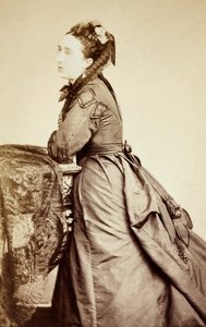 オビアン夫人の肖像 作： Unknown photographer