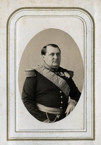 ナポレオン・ジェローム（Napoleon-Jerome）・ボナパルト（1822-1891）の肖像。