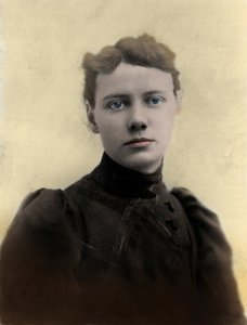ネリー・ブライ（エリザベス・ジェーン・コクラン）の肖像 1864-1922年 アメリカのジャーナリスト 作： Unknown photographer
