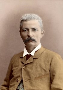 ヘンリー・モートン・スタンリー卿（ジョン・ローランズ生まれ）（1841-1904）の肖像。 作： Unknown photographer