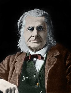 トーマス・ヘンリー・ハクスリーの肖像。イギリスの生物学者（1825-1895）。 作： Unknown photographer