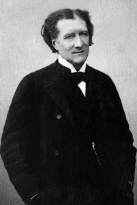 フランスの劇作家Victorien Sardou（1831-1908）の肖像。 作： Unknown photographer