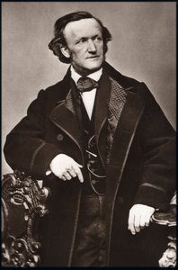 作曲家リヒャルト・ワーグナー(1813-1883)の肖像 - ドイツの作曲家リヒャルト・ワーグナー(1813-1883)の肖像。 作： Unknown photographer
