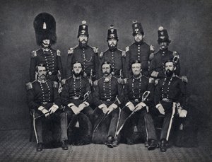 ベルギー国防軍将校の肖像 作： Unknown photographer