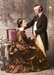 リヒャルト＆コジマ・ワグナー夫妻（写真） 作： Unknown photographer