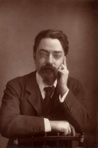 シドニー・ウェッブ、パスフィールド男爵（1859～1947）イギリスの政治経済学者、社会改革者、1890年頃（モノクロ写真） 作： Unknown photographer