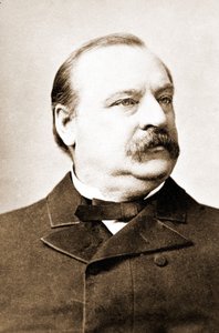 スティーブン・クロバー・クリーブランド（1837-1908）、アメリカ大統領。