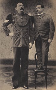怪物、巨人。写真、19世紀後半、パリ 作： Unknown photographer