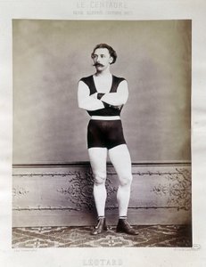 体操選手のジュール・レオタードは、1867年10月、パリの "the Centaure "に登場しました。 作： Unknown photographer