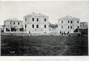 起業家ヨルレがハノイに建てたタウンハウス、ロベール・デュボアの「1900年のル・トンキン」。 作： Unknown photographer