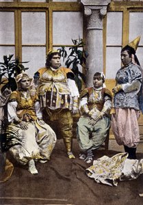 チュニジアの女性。古代のコスチューム。19世紀の写真。 作： Unknown photographer