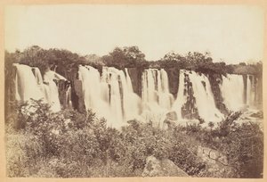 南アフリカ、ナタール州ウムゲニ滝、1882年頃 作： Unknown photographer