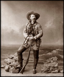 ウィリアム・フレデリック・コーディ - バッファロー・ビルとして知られる - バッファロー・ビル（1846-1917）の肖像、ウィリアム・コーディ大佐 作： Unknown photographer