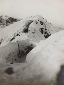 第一次世界大戦：山の風景 作： Unknown photographer