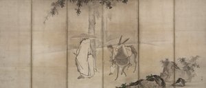 す し 祖 職 案ｄ パン ァンｇ 版 路、 エアｒｌｙ １６００ｓ。 作： Unkoku Tōgan