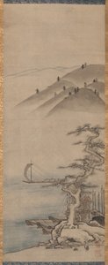 風景（1組） 作： Unkoku Toyo