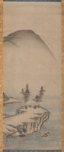 風景（1組） 作： Unkoku Toyo