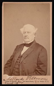 ミラード・フィルモアの肖像 1800-1874、1870 年 1 月 4 日。 作： Upson and Simson