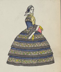 ビーダーマイヤー ファッション、1908 年。 作： Urban Janke