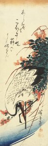 （ツルとブッシュクローバー）、1830-1858