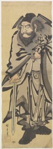 （Sho_ki The Demon Queller）、c。 1840