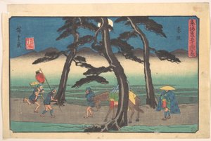  作： 歌川広重