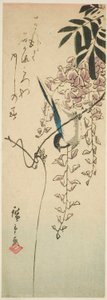 藤の鳥 作： Utagawa Hiroshige