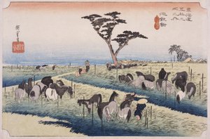  作： 歌川広重