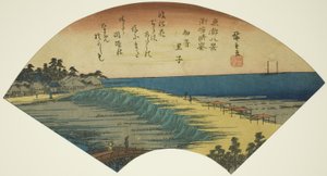 連載「東都八景」より 須崎晴嵐（すさきせいらん） 作： Utagawa Hiroshige