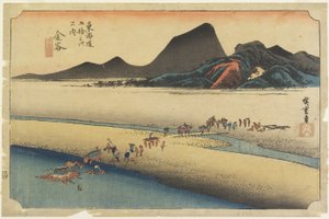 カナヤのO_i川の遠い銀行c。 1833