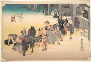  作： Utagawa Hiroshige