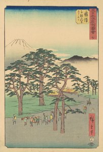 藤沢ー祝 作： Utagawa Hiroshige