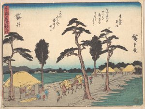  作： 歌川広重