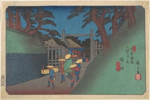  作： 歌川広重
