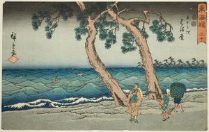 浜松 - いいえ。 30 連載「東海道五十三次」より 作： Utagawa Hiroshige