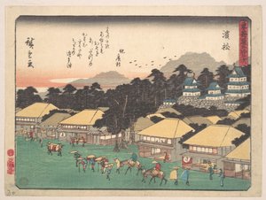  作： 歌川広重