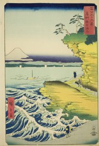 房州保田の海岸 富嶽三十六景 房州保田の海岸 作： Utagawa Hiroshige