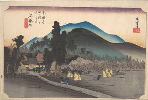  作： 歌川広重