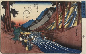 紀伊州のコヤのジュエル川、1835〜1837年