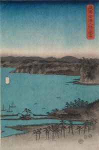 金沢 員 もおんぃｇｈｔ （ブヨ 金沢 はっしょ 夜景） 作： Utagawa Hiroshige