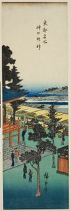連載「東都名所図」より 神田明神（かんだみょうじん） 作： Utagawa Hiroshige