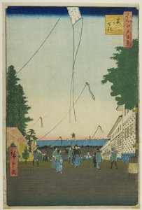 名所江戸百景』より「霞ヶ関 作： Utagawa Hiroshige