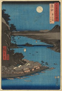 美濃国 養老の滝（美濃、養老の滝） 六十余州名所図会